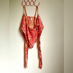 MAAJI Swimsuit reversible once piece monokini - side medium - never worn NWT